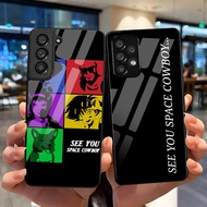 Cowboy Bebop See You Space Tempered Glass Phone Case For Samsung Galaxy S9 Plus S10 S10e S20 FE S20 