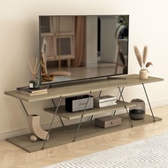 Media &amp; TV Storage TV Console Cabinet WoodModern Simple Home Storage Side Cabinet Combination Living Room Simple Clear Veneer