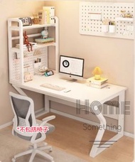 HOME Something - 時尚 雙人轉角書枱 書架電腦台 辦公桌 電競桌子*60cm - HS09147_100_60_WH