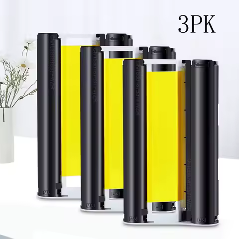 1~3PK Ink Cartridge for Canon Selphy Printer KP-108IN KP36IN 6 Inch Ink Cartridge for Canon Selphy C