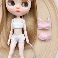Blythe Doll Underwear Kerr Supermodel azone Peach licca fr azone ob Lijia Doll 1/6 Point Doll Underw