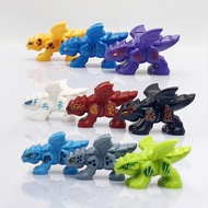 COMBO 9 DRAGONS Set of 9 Mini 3D Dragons in All Colors – Collectible Toys