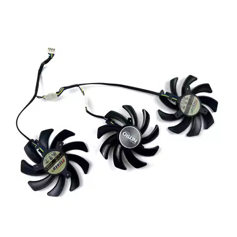 Cooling Fan FDC10H12S9-C 4-Pin DC 12V For Sapphire R9-290X R9 390 8G NITRO R9 390X 8G D5 Tri-X Repla