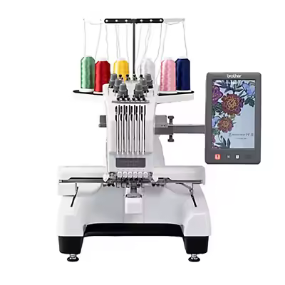 Unbeatable 6-Plus PR670E 6 Needles Embroidery Machine New with Table