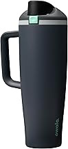 Owala FreeSip Tumbler Insulated Stainless Steel Water Bottle with Built-in Straw and Side Handle, Fo
