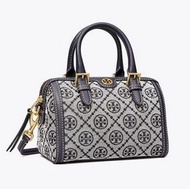 TORY BURCH T MONOGRAM 迷你桶形波士頓包