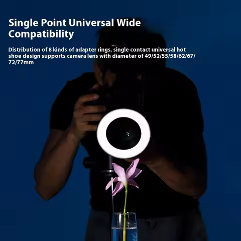 Godox ML-150II ML150II Macro Ring Speedlite Flash Light For Canon Nikon Pentax Sony Olympus DSLR Cam