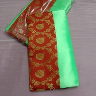 / Satin Saree With Weaving Blouse / Plain Satin saree / Satin Saree With Work Saree Blouse