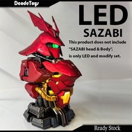 LED SAZABI Light USB set for BANDAI MS Mechanical Bust 07 MSN-04 Bust head use gundam mechanical gun