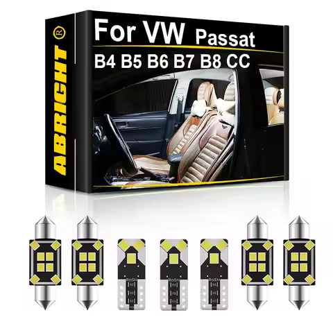 ABRIGHT Car Interior LED Lights Canbus For VW Passat B4 B5 3B B6 3C B7 365 B8 3G CC 357 358 1990 199