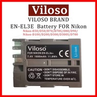 Nikon EN-EL3E Viloso Camera Battery for NIKON -D30/D50/D70/D70S/D80/D90/D100/D200/D300/D300S/D700