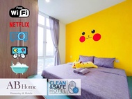 新山市的3臥室公寓 - 1200平方公尺/2間專用衛浴 (ABHome [Pikachu Suite] KSL D'Eplanade #KSLmall #JB)