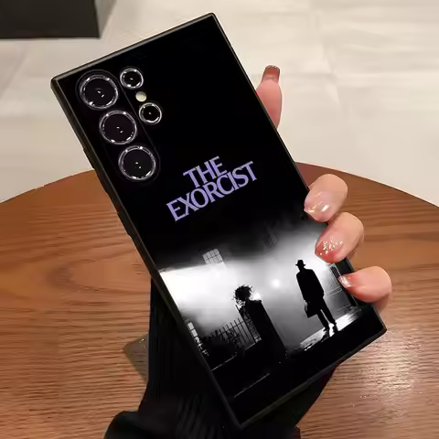 The E-Exorcist Horror Movie Phone Case For Samsung S26 S24 Ultra S25 S23 Fe S22 S21 Plus A57 A54 A37