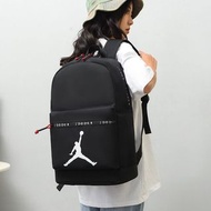 💗免順豐運費💗  男女通用耐裝耐磨Jordan飛人logo大容量休閒後背包 | Jordan Jumpman Logo Wear-resistant Large Capacity Unisex Cas