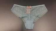 包平郵 $88/3PCS (BBC-081) 女裝內褲( S/M/L) 淺藍色 喱士 蕾絲花邊 迷你三角褲 Baby Blue Lace Mini Underwear Panty Brief Stoc
