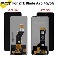 Original For ZTE Blade A75 4G LCD ZTE A75 5G Display Screen+Touch Panel Digitizer For ZTE Blade A75 