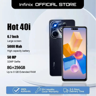 infinix hot 40i 5G Cellphone Sale Original 16GB+256GB 6.56 inch Smart Phone 5000mah bettery Phone