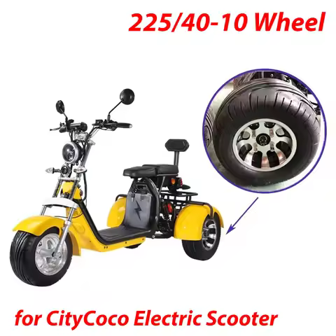 225/40-10 Aluminum Alloy Wheel Rim for Three-wheel Citycoco Electric Scooter 20.5X10-10 22X10-10 20X