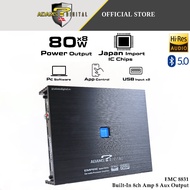 Adams Digital DSP 4 In 8 Out Built in 8 Channel Amplifier 31 Band EQ Hi-Res Plug n Play DSP Amplifie