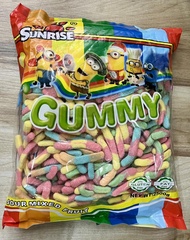 2.5 Kg Gummy Classic Gummy WORMS WITH SUGAR