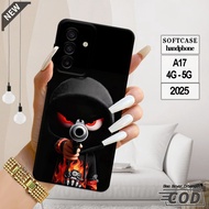 Samsung Galaxy A17 5G 2025 Case - Samsung A17 4G 2025 Case _ Flexible clear black silicone case