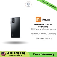 Redmi Note 11 Pro 5G 8GB+128GB | 108MP pro-grade main camera | 120Hz FHD+ AMOLED DotDisplay | 67W turbo charging