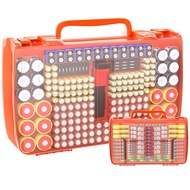 Battery Organizer Storage Holder Box Case with Tester- 269 Batteries Double-Sided Variety Pack, Hold