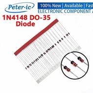 (100pcs) 1N4148 DO-35 IN4148 High-speed Switching Diode