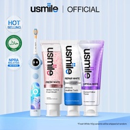 usmile Q10 Kids Electric Toothbrush + 1Fresh White&Repair White&Optical White Toothpaste|COD|Halal