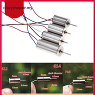 【CRAZYSPE】DC3.7V 40000-50000rpm 612 614 716 Hollow Cup Motor Coreless Motor for RC HM