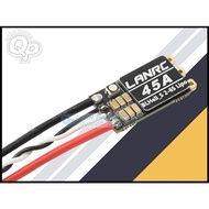 LANRC 45A Brushless ESC 2-6S LiPo BLHeli_S Speed Controller For drones