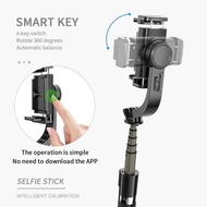 Bluetooth Handheld L08 Gimbal Stabilizer Mobile Phone Stick Holder Adjustable Selfie Stand For