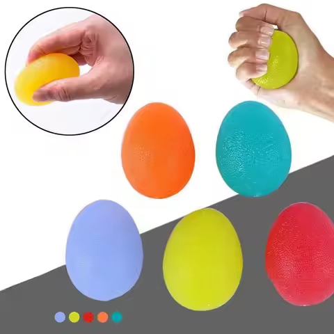 Flexibility Silicone Stress Ball Squeeze Stress Relief Grip Training Hand Stress Ball Exercise Squee