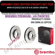 BREMBO GENUINE DISC BRAKE ROTOR (FRONT, REAR) FOR BMW X5 [E53] 3.0d 3.0i 4.4i (2000-2006YR) (332MM, 