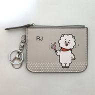 BT21 BTS RJ Alpaca Ezlink Card Pass Holder Coin Purse Key Ring