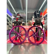 RCB SPORT RIM SP500 YAMAHA LC V8 / LC5S 160/185 - 17 GLOSS BLACK / DARK BRONZE LC135 V8 / 5S / Y125