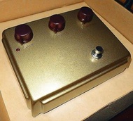 Custom made analog guitar effect pedal