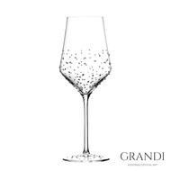 【GRANDI】極光380會呼吸的 施華洛世奇水鑽白酒杯380ml-1入