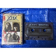 kaset XPDC - Brutal 1st press rock melayu heavy metal cassette bukan cd lp piring hitam