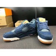 NYJV Hot Sale Levi's X Air  4 Retro aj4 Denim Men's Shoes Basketball Shoes 3 Colors YHP4