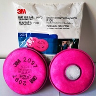 3M 2097 P100 Particulate Filter 3M Original 3M (1 pair @ 2 pieces)