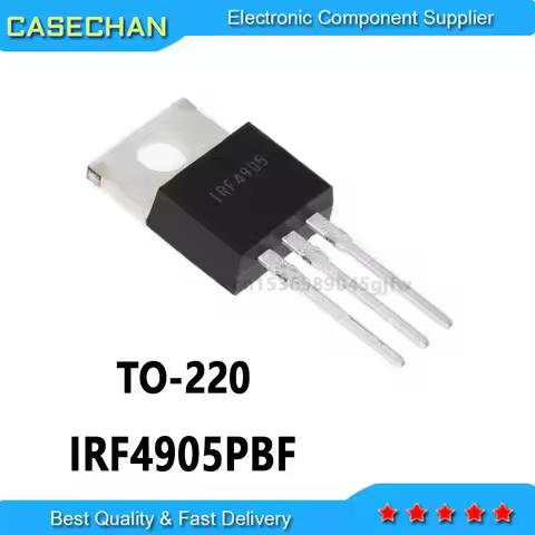 10PCS New and Original IRF4905 4905 TO-220 IRF4905PBF