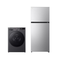 แอลจี เครื่องซักผ้า 13 กก. รุ่น FV1413S4M และตู้เย็น รุ่น GC-B422MQBM