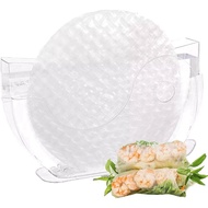 Rice Paper Packaging Container Spring Rolls Water Bowl Rice Paper Holder Vietnamese Pie Box Kitchen 
