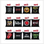 Sofa Pillow Band Music Logo Edition A7x Beatles Metallica RHCP etc.