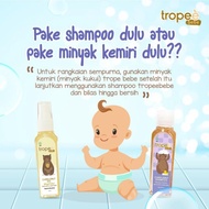 Tropee Bebe Minyak Kemiri + Shampo Kemiri Anak Murah / Minyak Kemiri