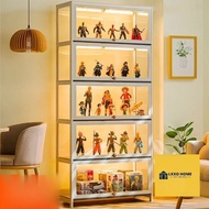 Display cabinet Display rack Display cabinet glass Cpu display Lego display box Transparent display 