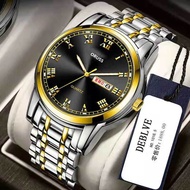 ORUSS Orient Nam Thời Trang Mặt Tròn Đồng Hồ Đeo Tay Với Chuyển Động Thạch Anh Vỏ Thép Không Gỉ Khoá