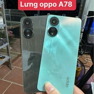 Oppo A78 phone back
