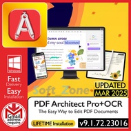 PDF Architect Pro + OCR 9.1.72.23016  - The Easy Way to Edit PDF Documents [WINDOWS x64] - Digital D